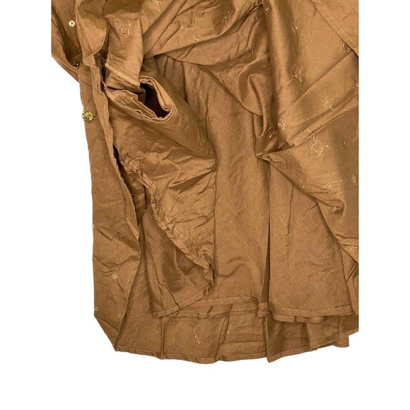 Vintage Judith Hart Collection Skirt Womens 10 Brown Short Jeweled Accents - Picture 4 of 7